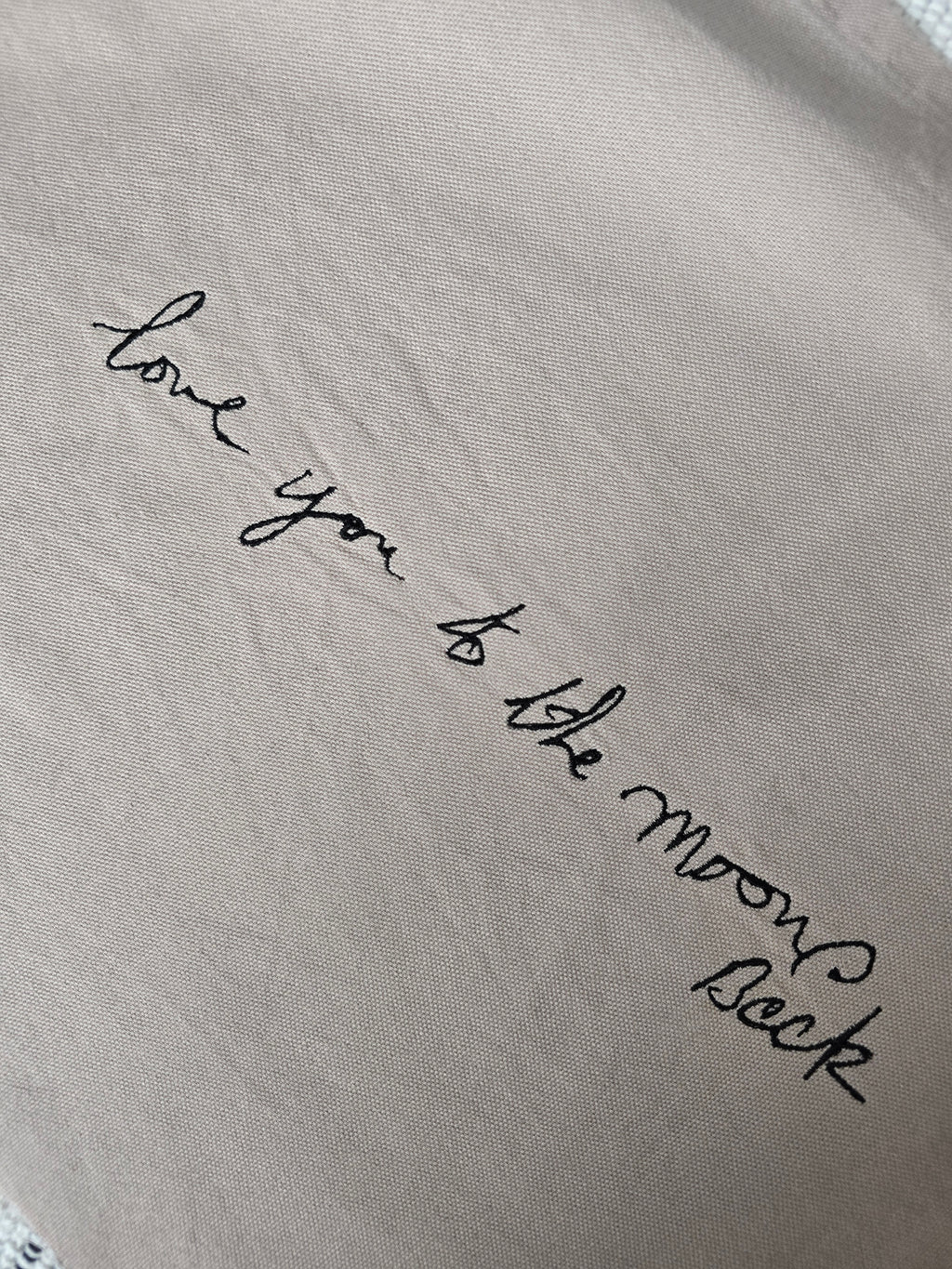 Handwriting Embroidery Keepsake - A4 Unframed