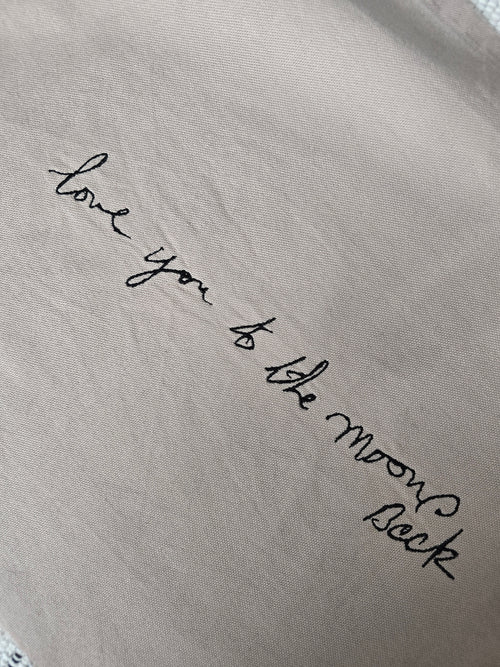 Handwriting Embroidery Keepsake - A4 Unframed