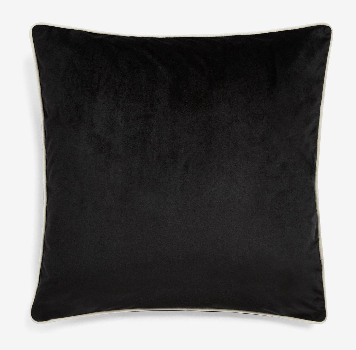 Embroidered Handwriting Cushion 50x50cm with filling