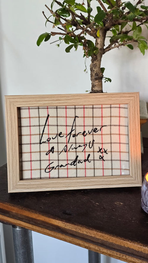 Favourite Shirt 6x4 Mini Keepsake