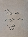 Handwriting Embroidery Keepsake - A4 Unframed