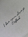 Handwriting Embroidery Keepsake - A4 Unframed