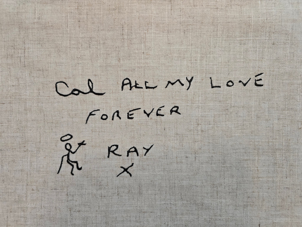 Handwriting Embroidery Keepsake - A4 Unframed